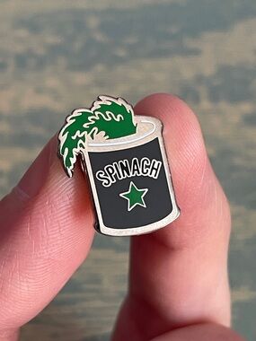 CC Filson Spinach Pin Back  From Popeye Collection